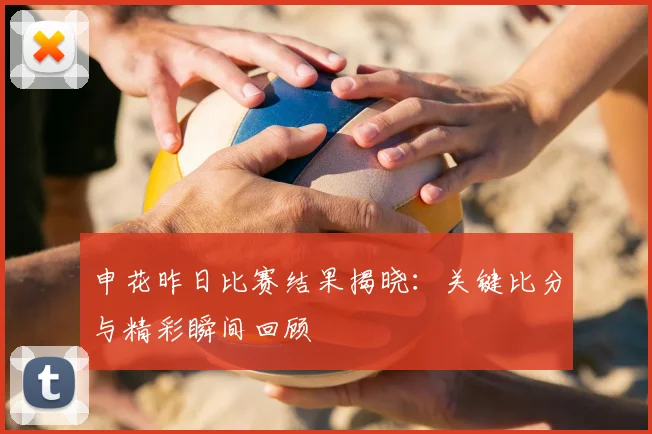 申花昨日比赛结果揭晓：关键比分与精彩瞬间回顾